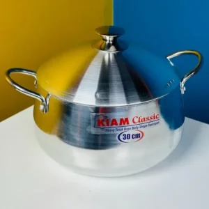 KIAM Classic Belly Shape Saucepan 24 Induction Bottom   KIAM Classic Belly Shape Saucepan 32cm Induction Bottom