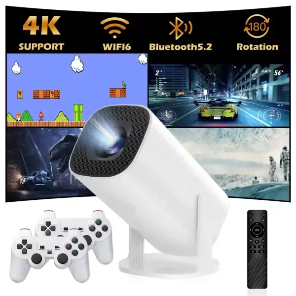P30 Max Android 4K Projector + Video Game Console Combo - Image 3