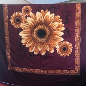 Bed Sheet With 2 Pillow Covers (Single Flower)